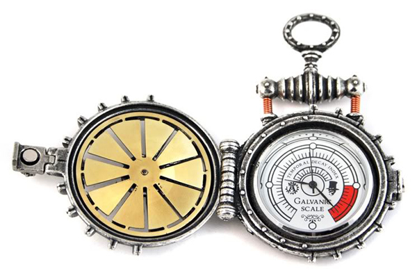 Solar Turbine Steampunk Pocketwatch